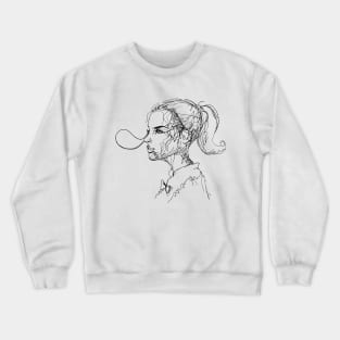 Scribble Crewneck Sweatshirt